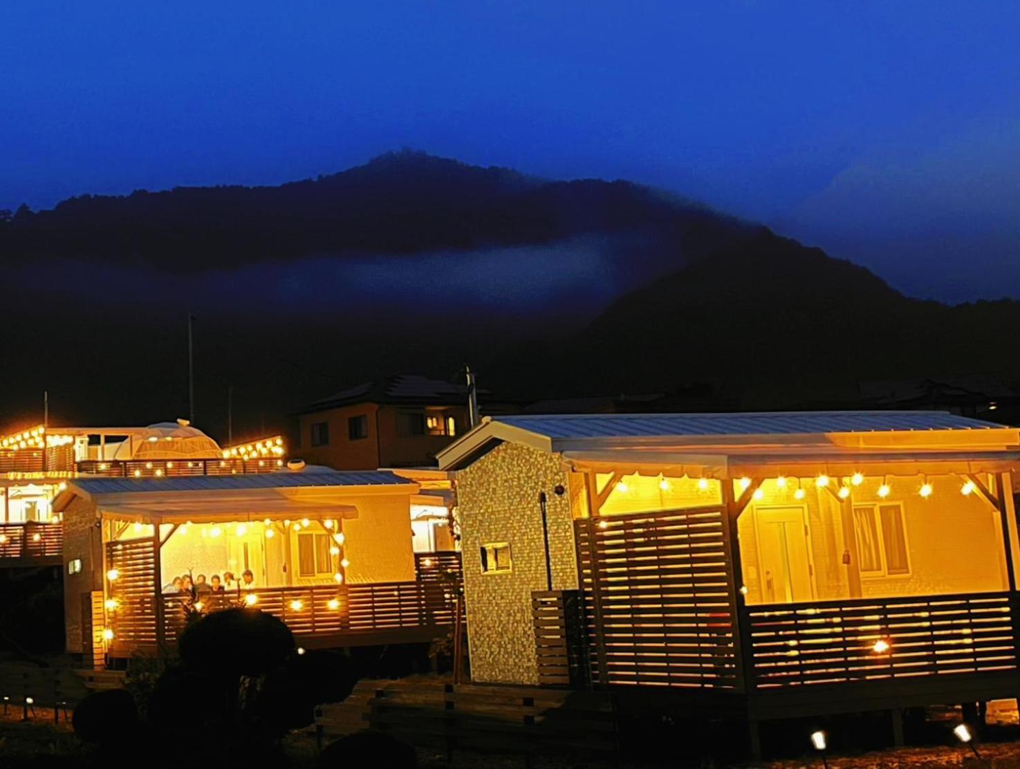 Necoana Glamping富士山景bbqトレーラーヴィラ Fujikawaguchiko Exterior foto